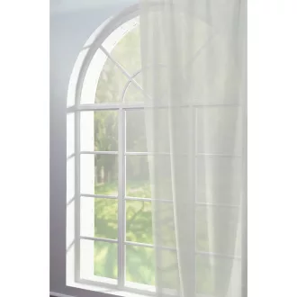   21108 hímzett csíkos jacquard fényáteresztő függöny - 300 cm