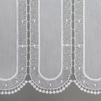 7022 jacquard vitrázs függöny - 45/60 cm