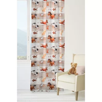 Farm mintás dimout függöny - 150 cm