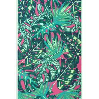 Nyugágyvászon Pink Palm 45cm széles
