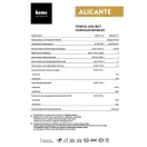 Alicante 8 világosszürke bútorszövet