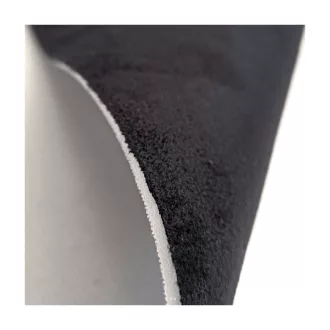 Fekete plüss tetőkárpit - Black Velvet