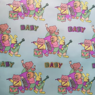 gyerekmintás gyöngyvászon Baby