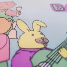 gyerekmintás gyöngyvászon Baby