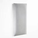 BRICK 20*40cm bársony téglalap falpanel - 2240 halványszürke