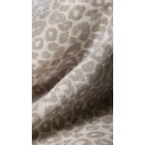 BRUNO 2 leopárd mintás  bézs bútorszövet