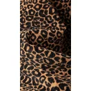 BRUNO 6 leopárd mintás világosbarna bútorszövet