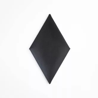 DIAMOND_S bársony rombusz falpanel - 2219 fekete