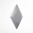 DIAMOND_S bársony rombusz falpanel - 2240 halványszürke