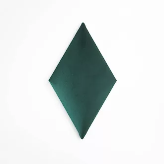 DIAMOND_S bársony rombusz falpanel - 2292 mélyzöld