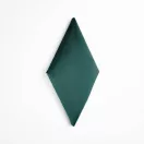DIAMOND_S bársony rombusz falpanel - 2292 mélyzöld