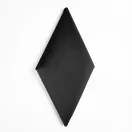DIAMOND_XL bársony rombusz falpanel - 2219 fekete