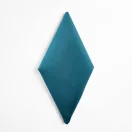 DIAMOND_XL bársony rombusz falpanel - 2220 türkiz