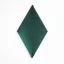 DIAMOND_XL bársony rombusz falpanel - 2292 mélyzöld