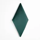 DIAMOND_XL bársony rombusz falpanel - 2292 mélyzöld