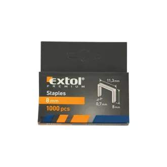 Extol tűzőgépkapocs 8mm