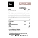 Madison 11 antracit bútorszövet
