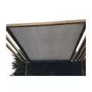 Légáteresztő napvitorla 300cm széles