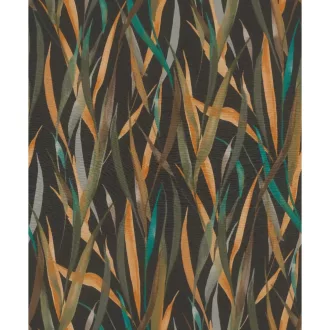 TF00330250 levélmintás narancs tapéta