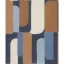 TF00330519 geometrikus mintájú kék tapéta