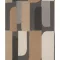 TF00330533 geometrikus mintájú barna tapéta