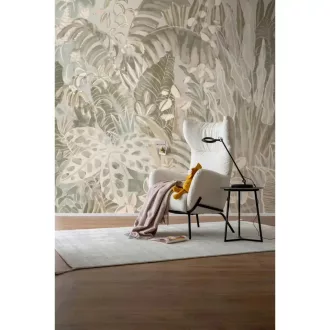 TF00366679 növénymintás zöld tapétaposzter, digitális panel