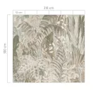 TF00366679 növénymintás zöld tapétaposzter, digitális panel