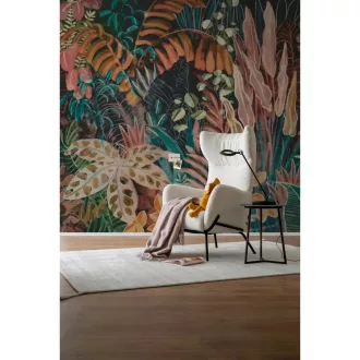 TF00366693 növénymintás színes tapétaposzter, digitális panel