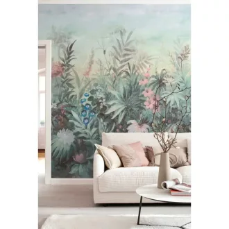TF00366716 virágmintás zöld tapétaposzter, digitális panel