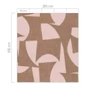 TF00366723 absztrakt mintájú rózsaszín tapétaposzter, digitális panel