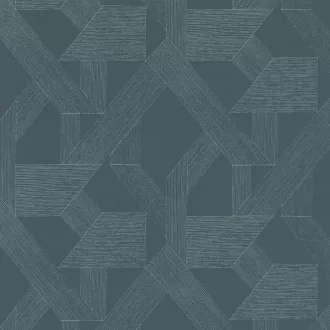 TF00600414 geometrikus mintájú kék tapéta