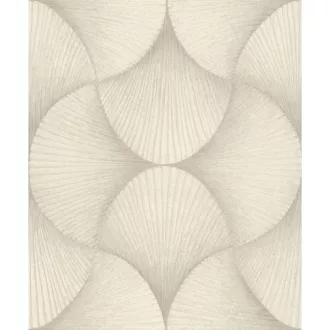 TF00608236 geometrikus mintájú világosszürke tapéta