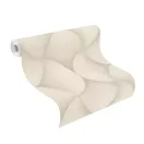 TF00608236 geometrikus mintájú világosszürke tapéta