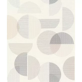TF00735956 geometrikus mintájú szürke tapéta