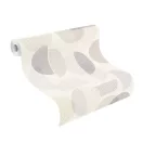 TF00735956 geometrikus mintájú szürke tapéta