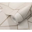 TF10445-02 geometrikus mintájú bézs tapéta