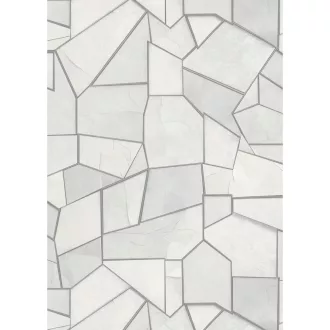 TF10445-31 geometrikus mintájú világosszürke tapéta