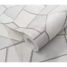 TF10445-31 geometrikus mintájú világosszürke tapéta