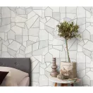 TF10445-31 geometrikus mintájú világosszürke tapéta