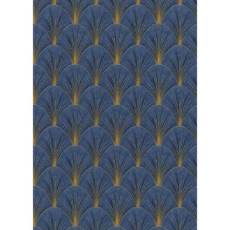 TF10451-08 geometrikus mintájú kék tapéta