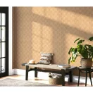 TF10451-30 geometrikus mintájú arany tapéta