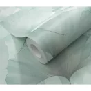 TF10470-18 levélmintás türkiz tapéta