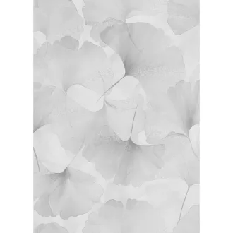 TF10470-31 levélmintás világosszürke tapéta