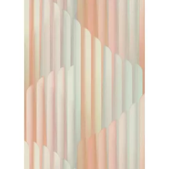TF10471-05 vonalmintás rózsaszín tapéta