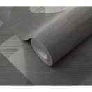 TF10479-47 geometrikus mintájú szürke tapéta