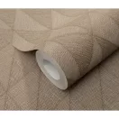 TF10524-11 geometrikus mintájú világosbarna tapéta