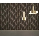 TF10526-11 famintájú geometrikus sötétbarna tapéta