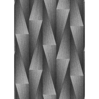 TF10526-29 famintájú geometrikus szürke tapéta