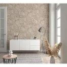 TF30033307 levélmintás homokszínű tapéta