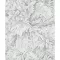 TF30033308 levélmintás szürke tapéta